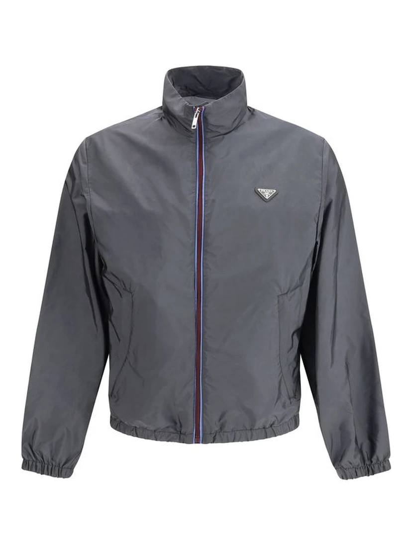 Gray Recycled Polyamide Clothing