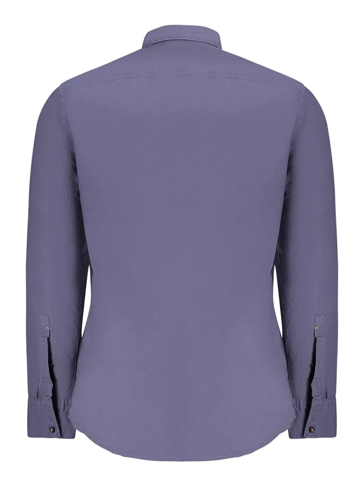 Blue Cotton Men Shirt alternative