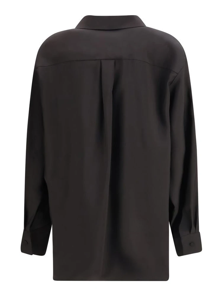 Black Wool Dress Shirt alternative