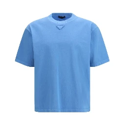 Blue Cotton T-Shirt