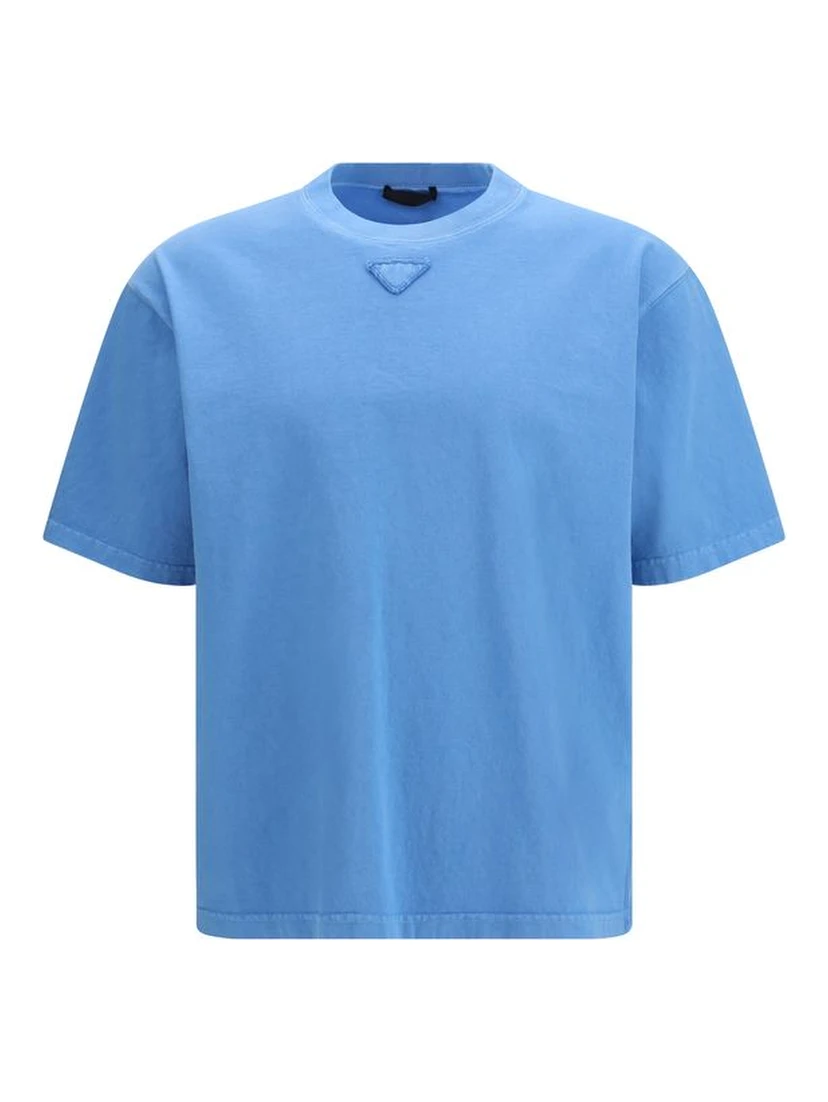 Blue Cotton T-Shirt