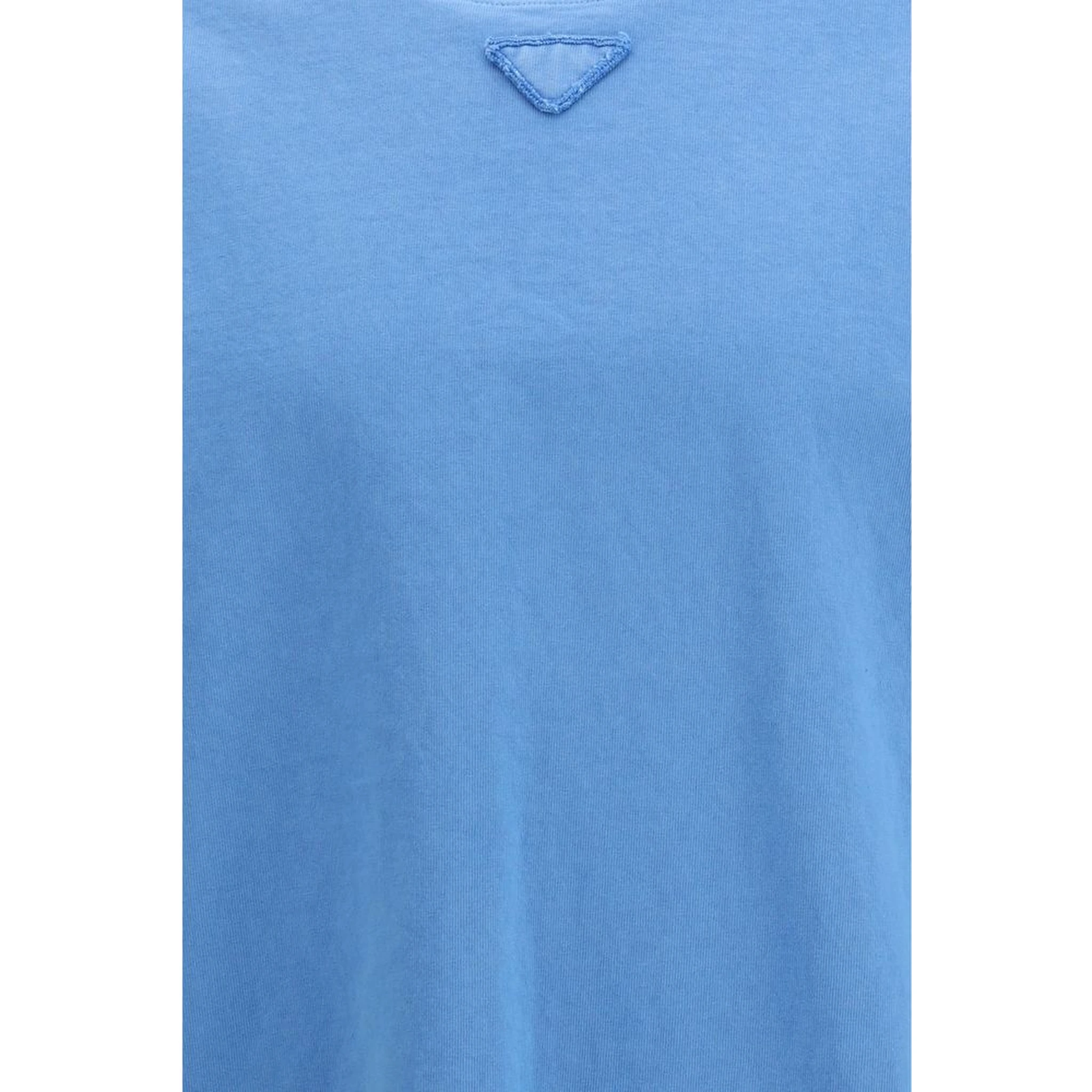 Blue Cotton T-Shirt