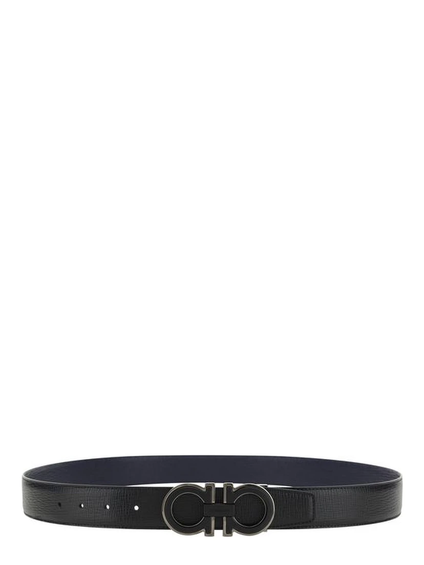 Blue Calf Leather Bos Taurus Regular Belt