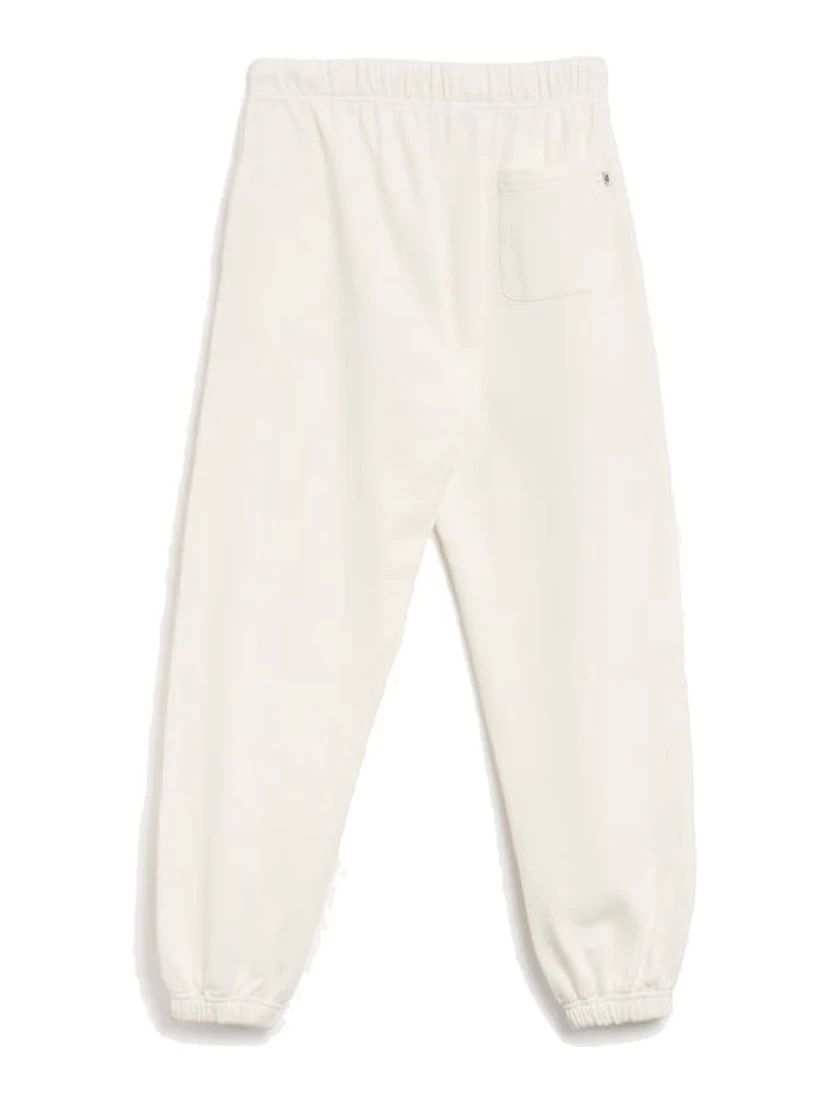 White Cotton Joggers (Workout Pants)