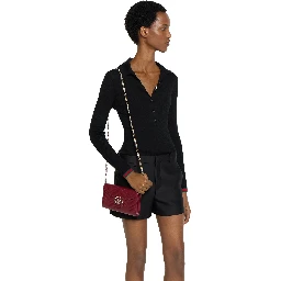 GG Marmont wallet on chain