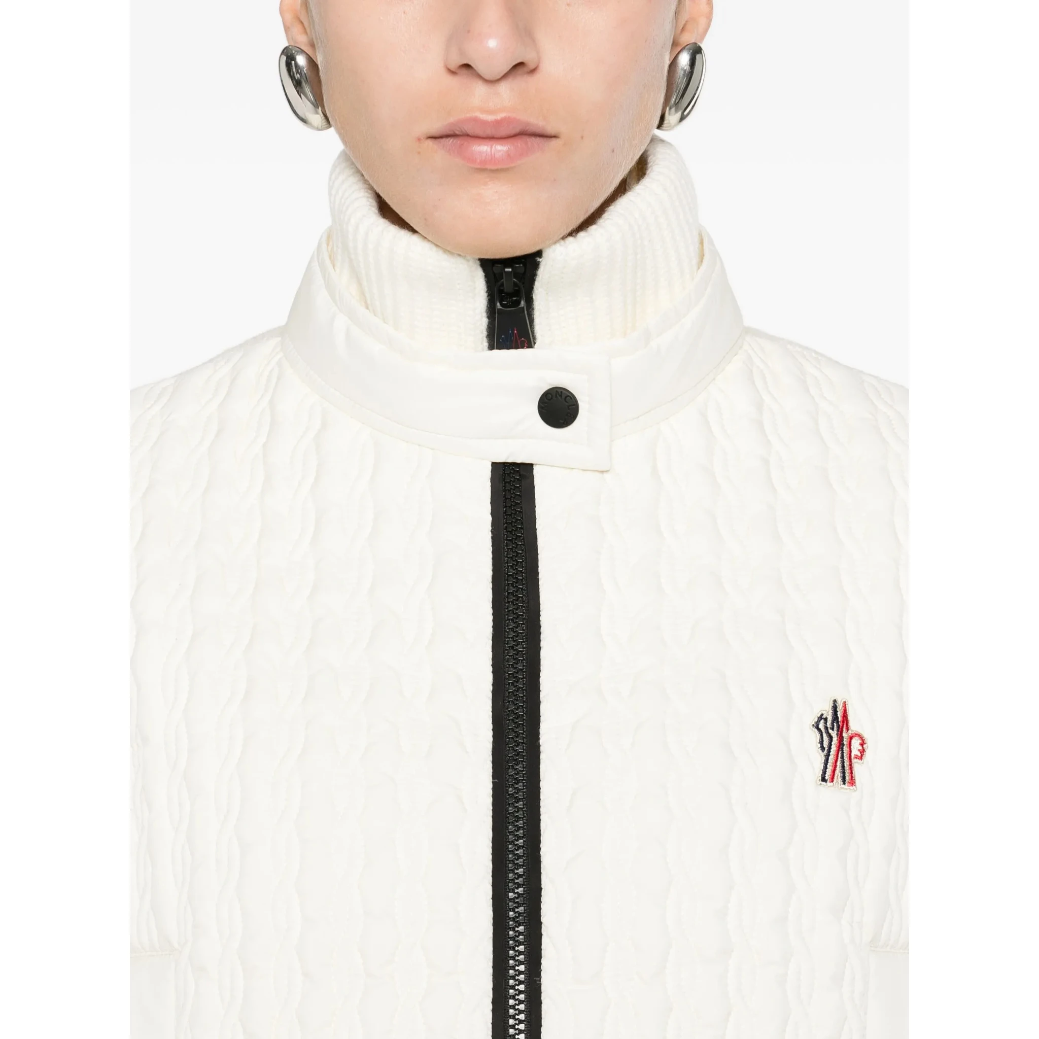 Moncler Sweaters White