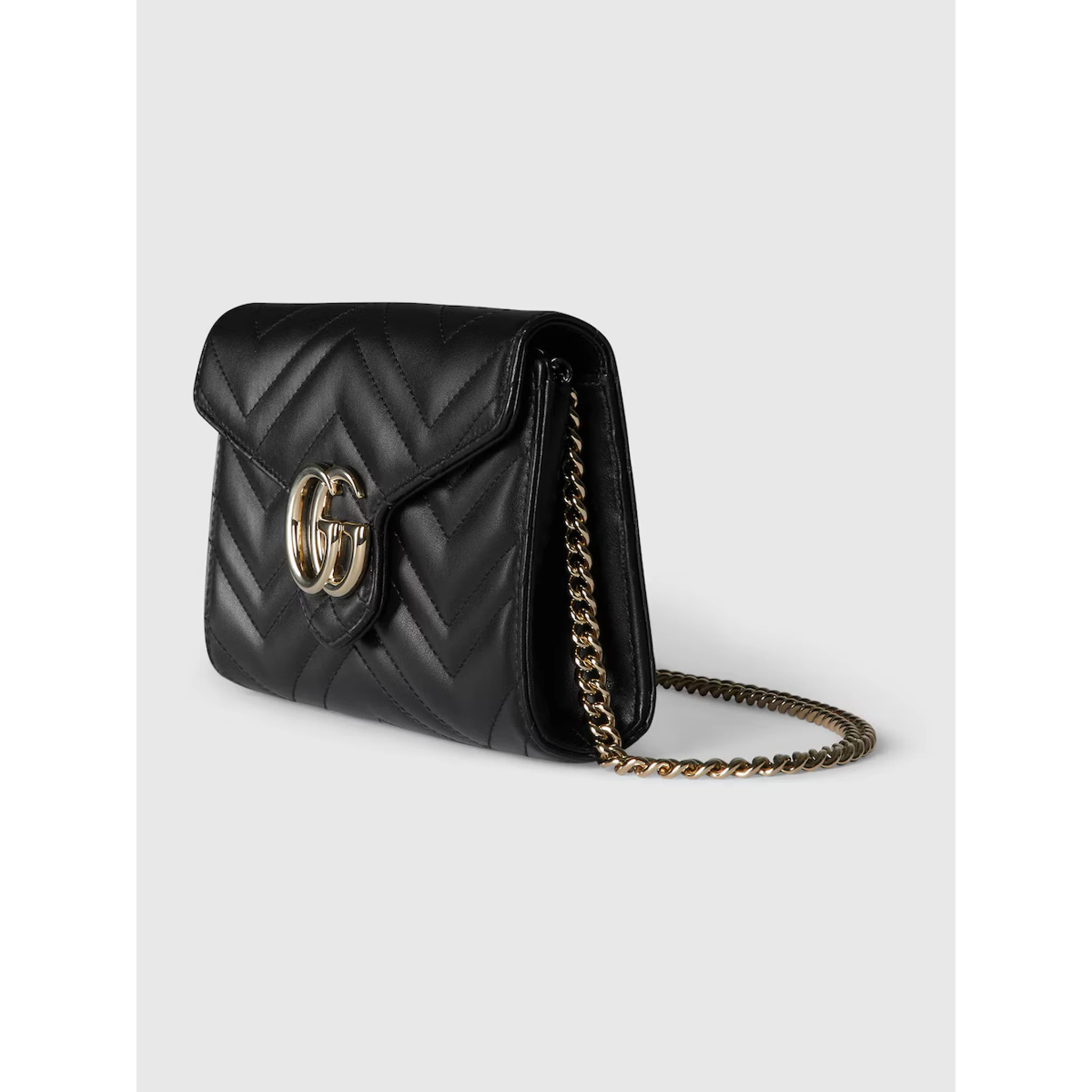 GG Marmont wallet on chain