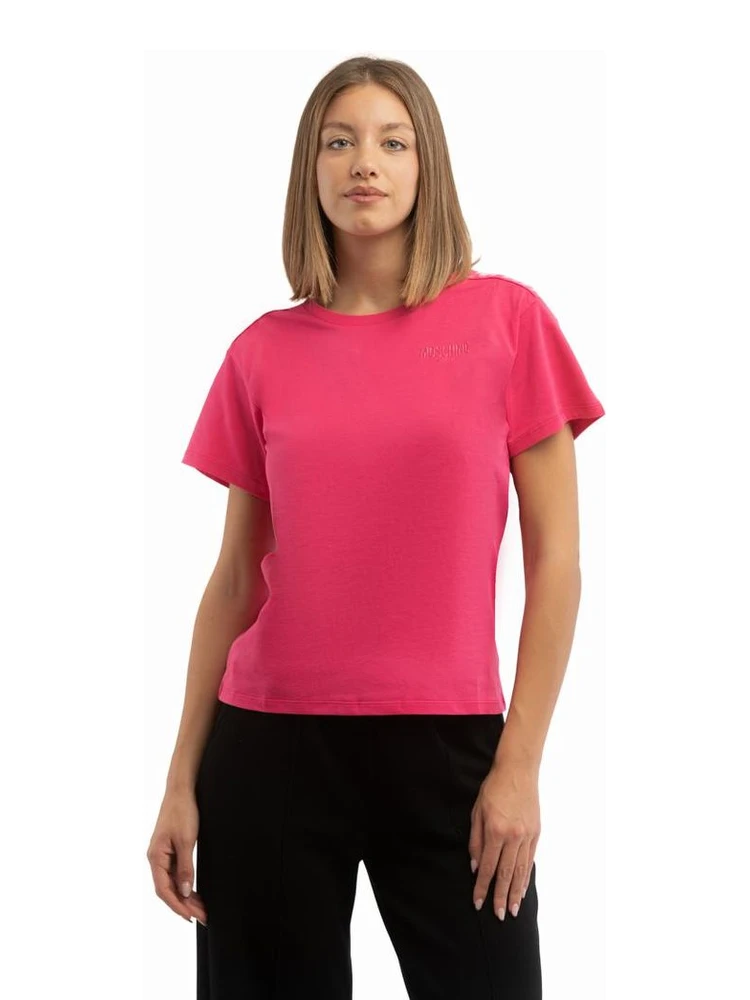Fuchsia Cotton T-Shirt