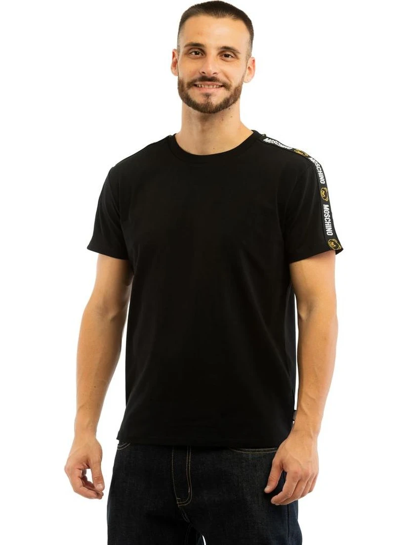 Black Cotton T-Shirt