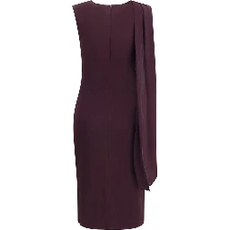 Multicolor Silk Cocktail Dress