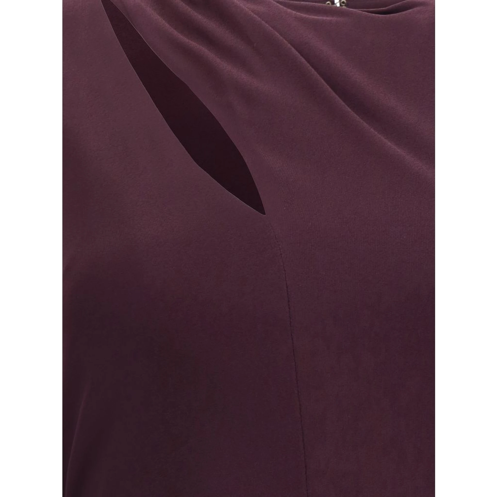 Multicolor Silk Cocktail Dress