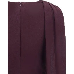 Multicolor Silk Cocktail Dress