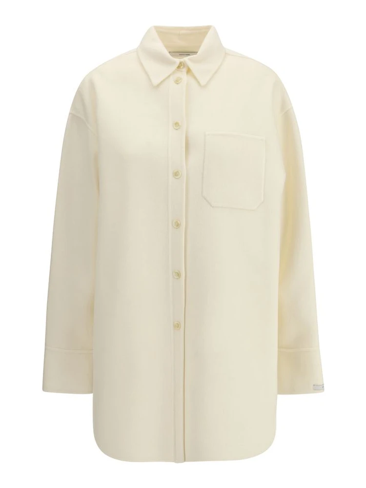 Beige Wool Shirt