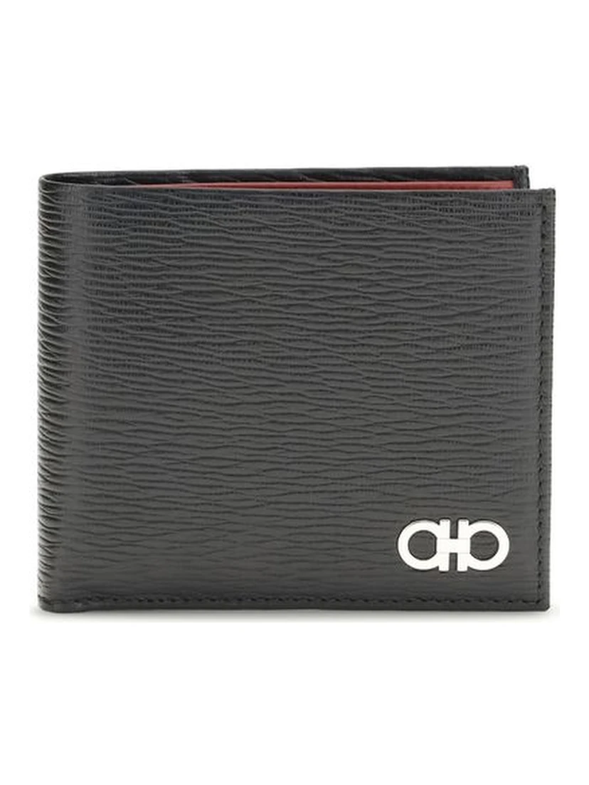 Black Calf Leather Bos Taurus Wallet