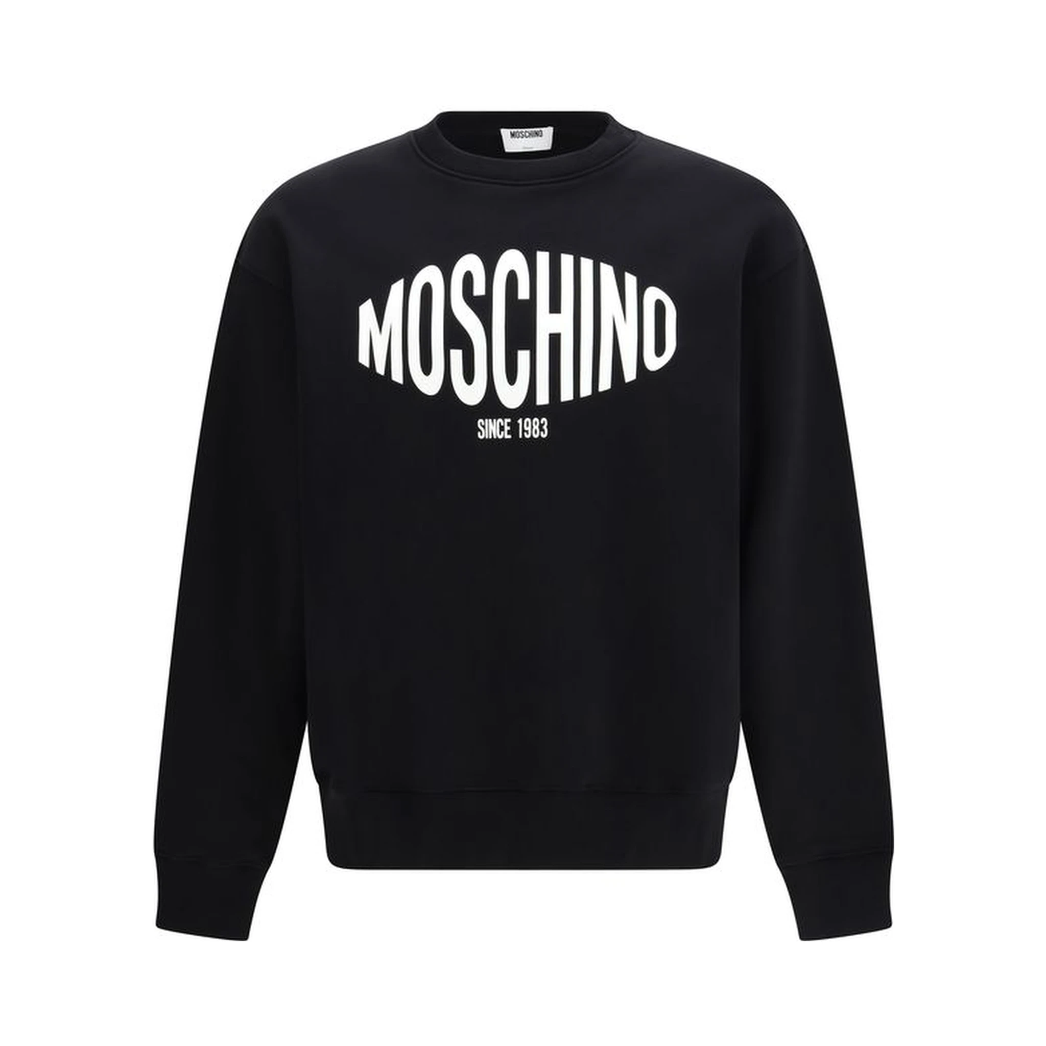 Black Cotton Sweatshirt
