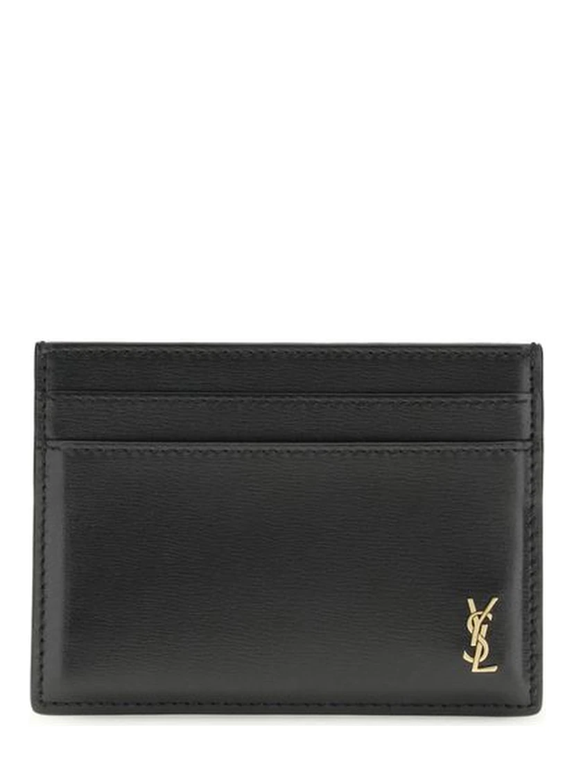Black Calf Leather Bos Taurus Wallet
