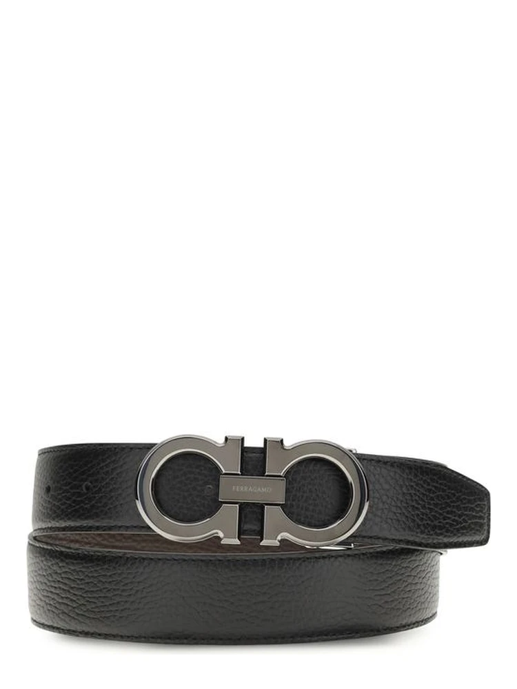 Black Calf Leather Bos Taurus Regular Belt