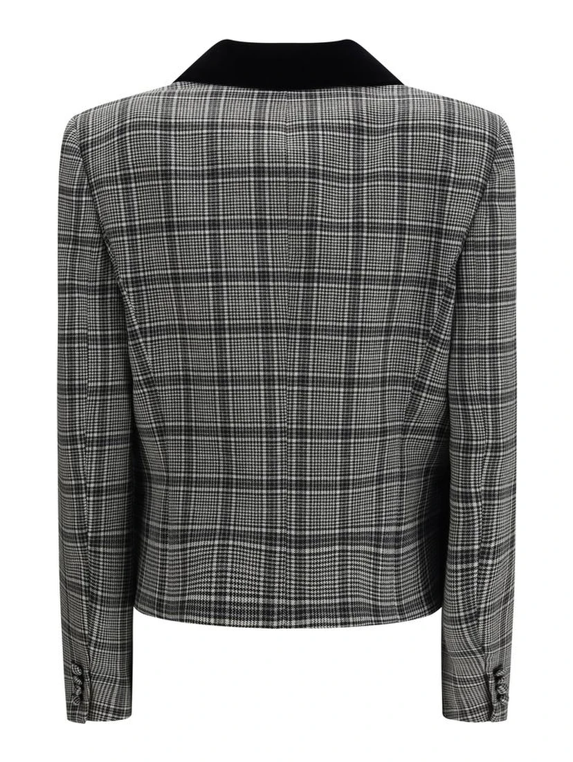 Gray Fleece Wool Coat