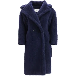 Blue Alpaca Vicugna Pacos Coat