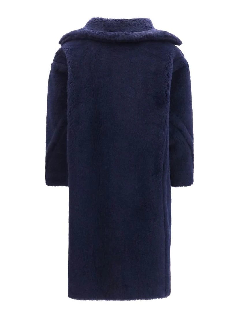 Blue Alpaca Vicugna Pacos Coat