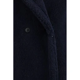 Blue Alpaca Vicugna Pacos Coat