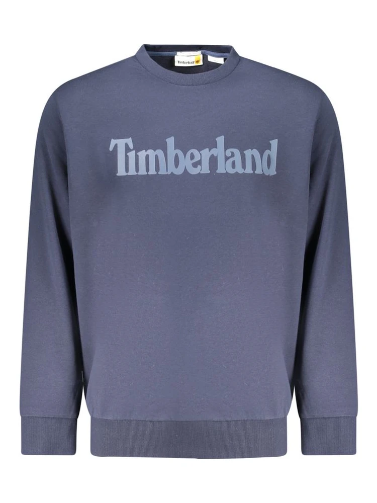 Blue Cotton Men's Sweatshirt