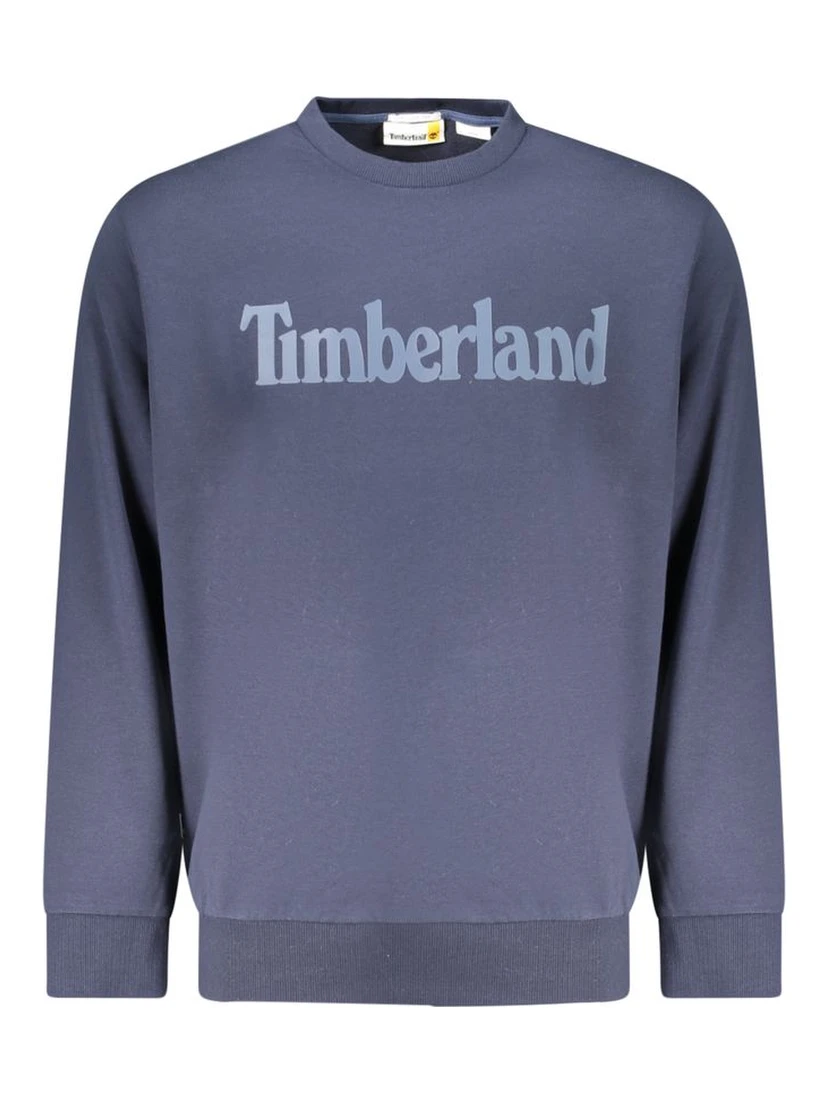 Blue Cotton Men's Sweatshirt