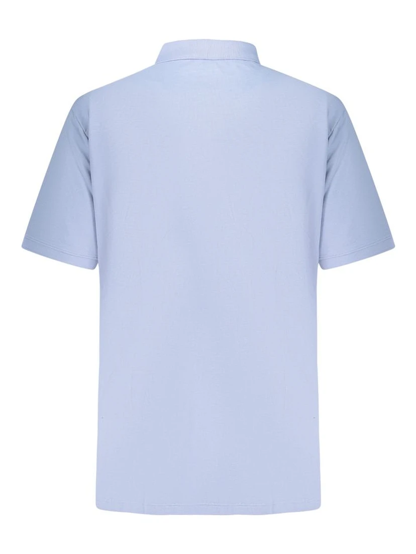 Azzurro Cotton Men Polo Shirt