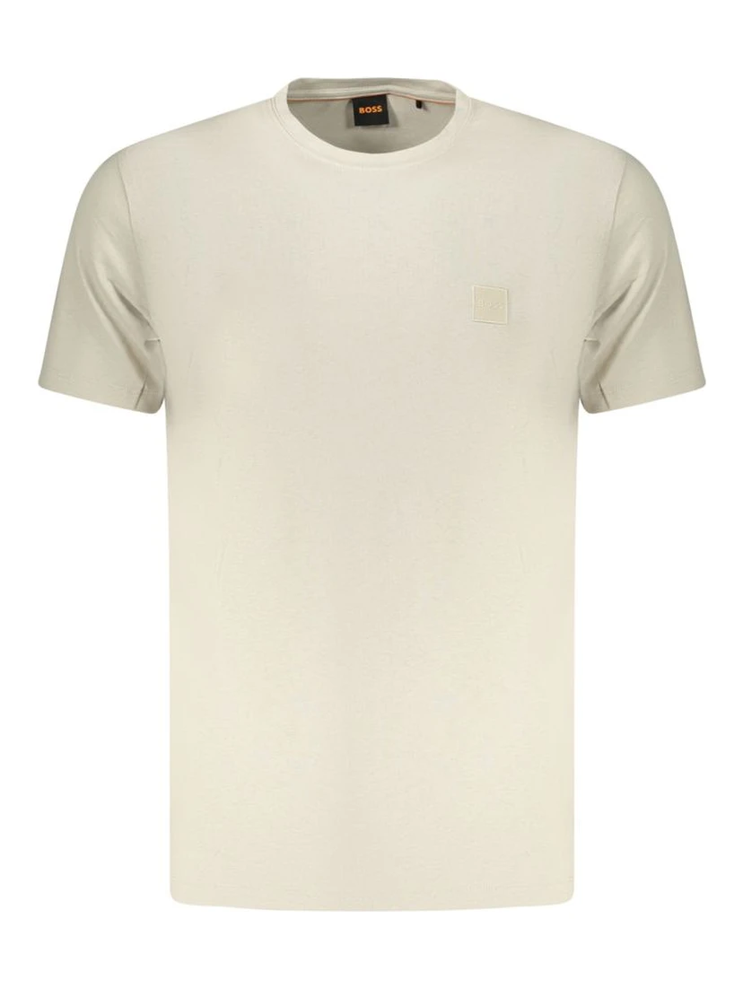 Beige Cotton T-Shirt