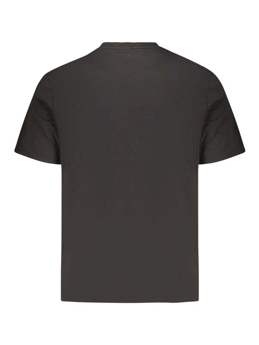 Black Cotton Men's T-Shirt