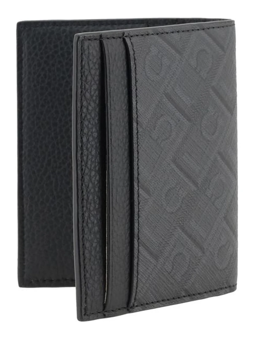 Black Calf Leather Bos Taurus Wallet
