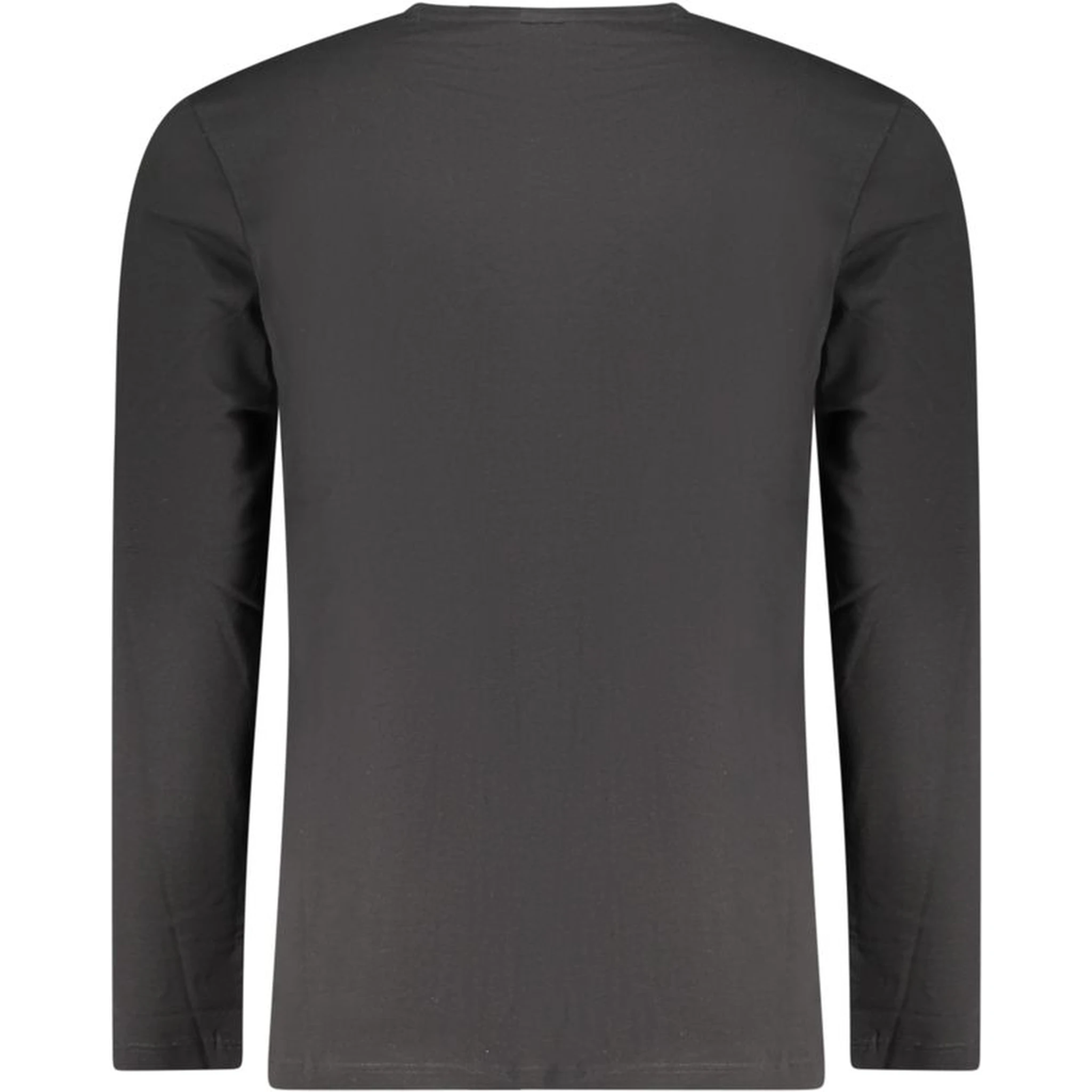 Black Cotton Men T-Shirt