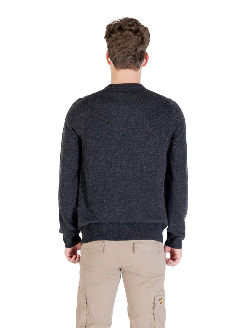 Black Nylon Sweatshirt