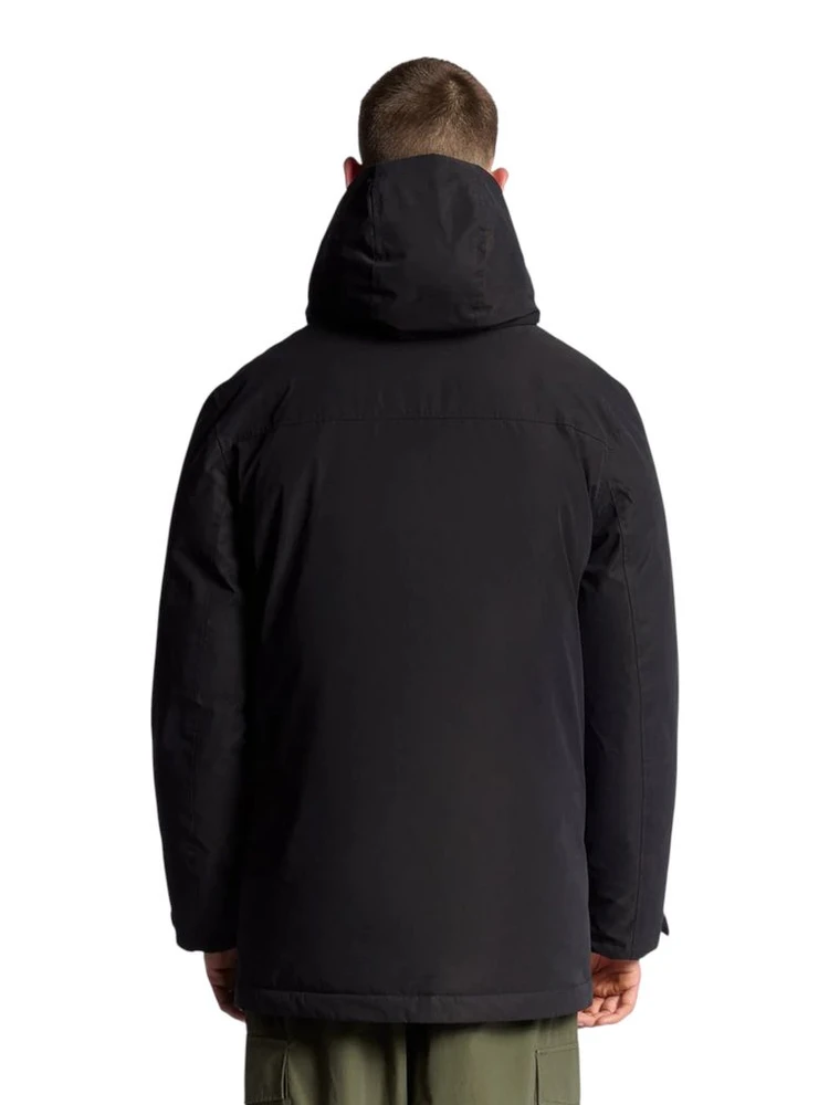 Black Polyester Parka alternative
