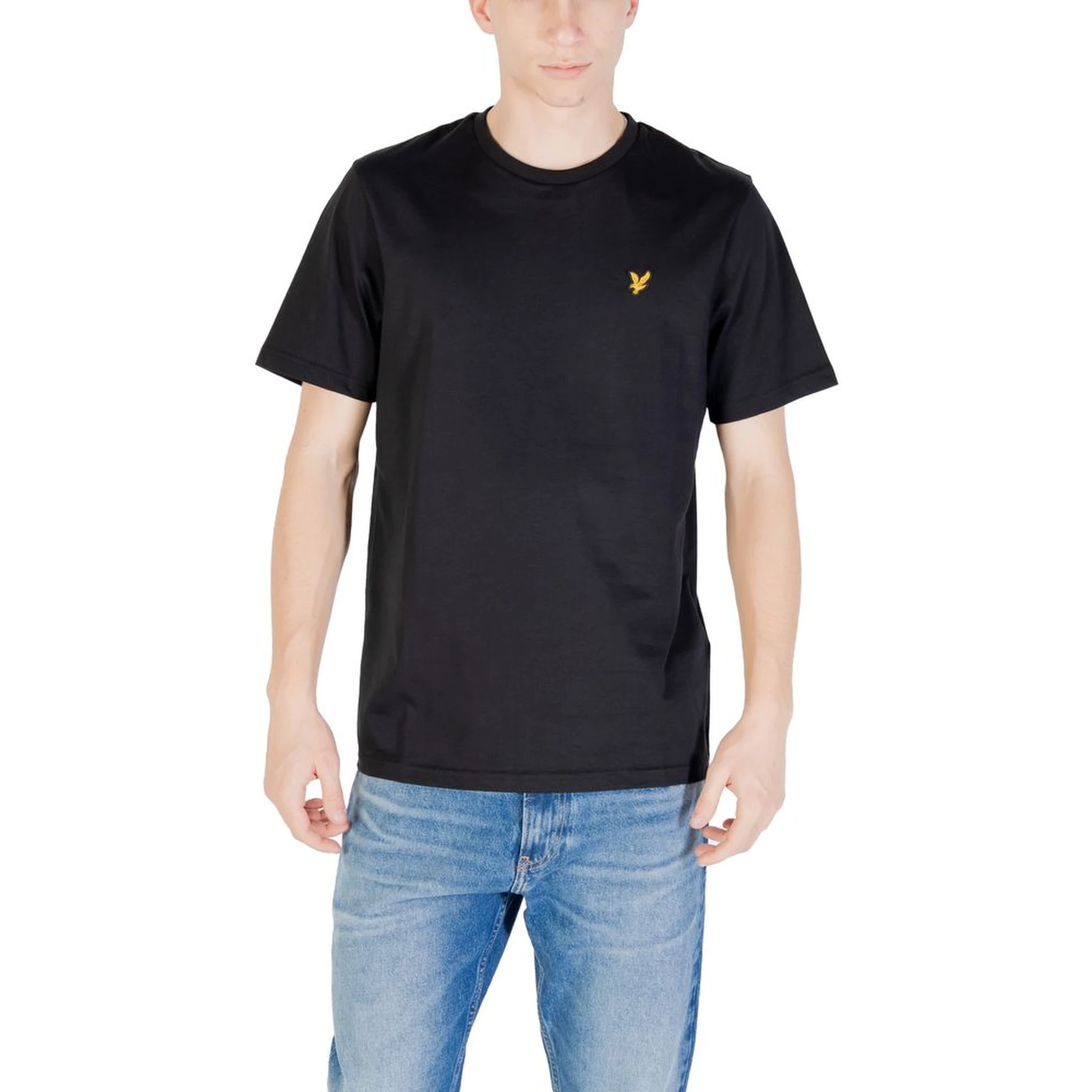 Black Cotton T-Shirt