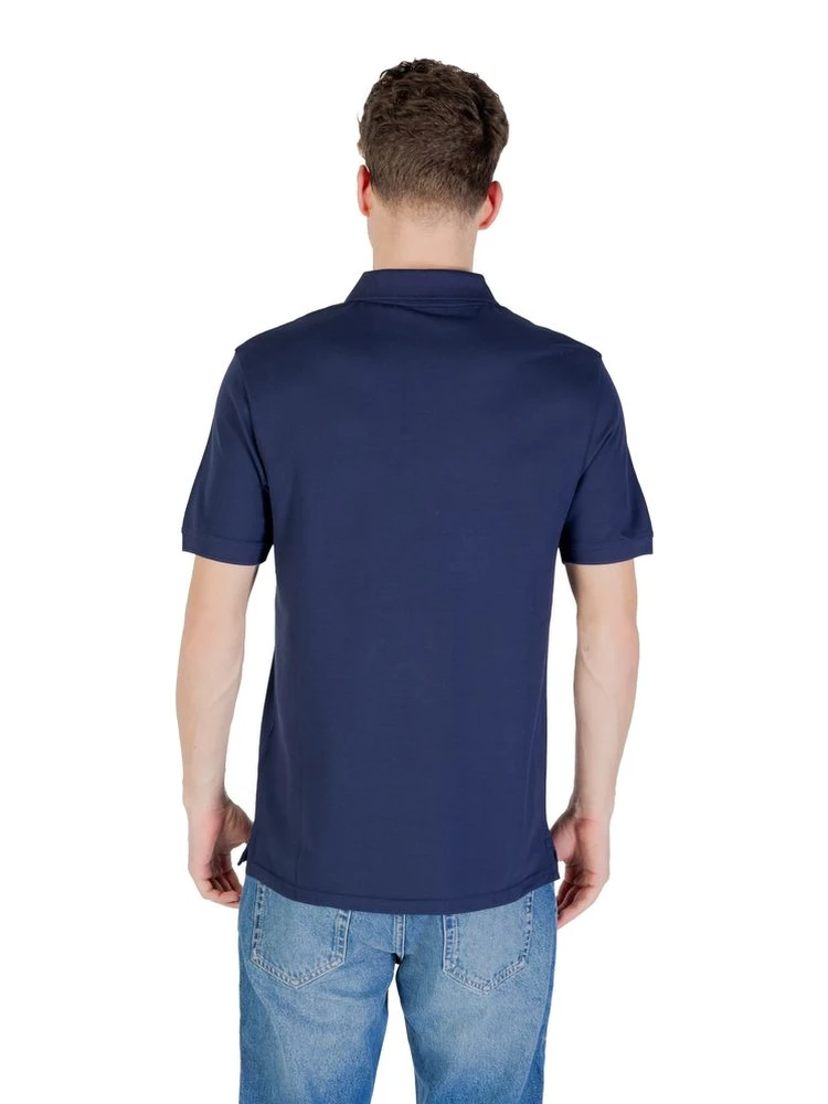 Blue Cotton Polo Shirt alternative