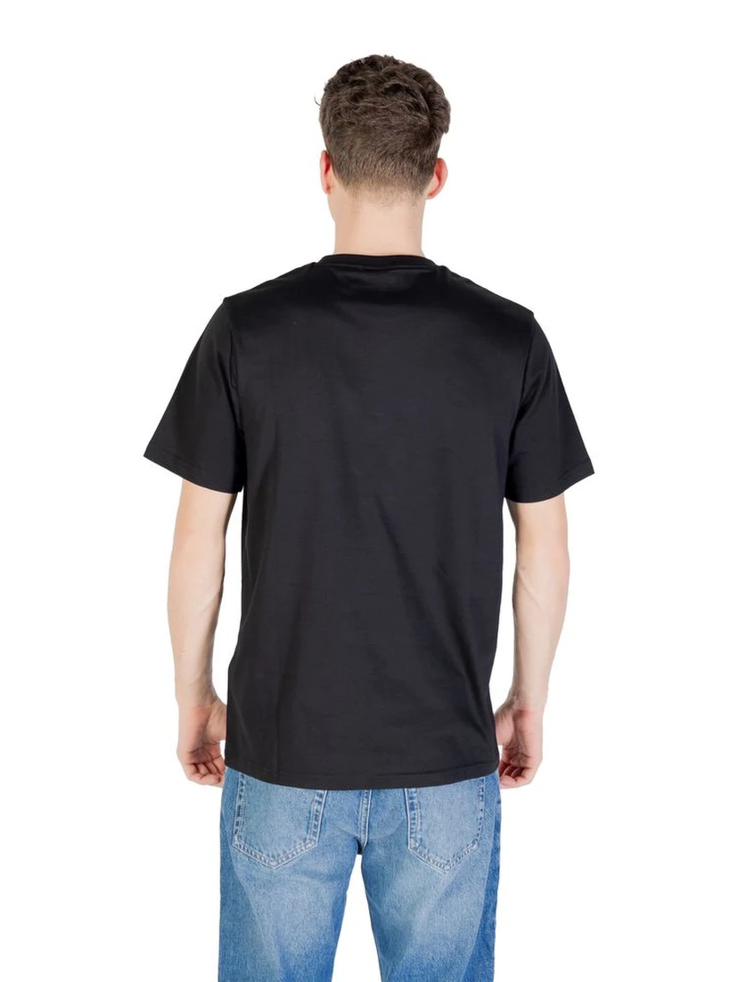 Black Cotton T-Shirt