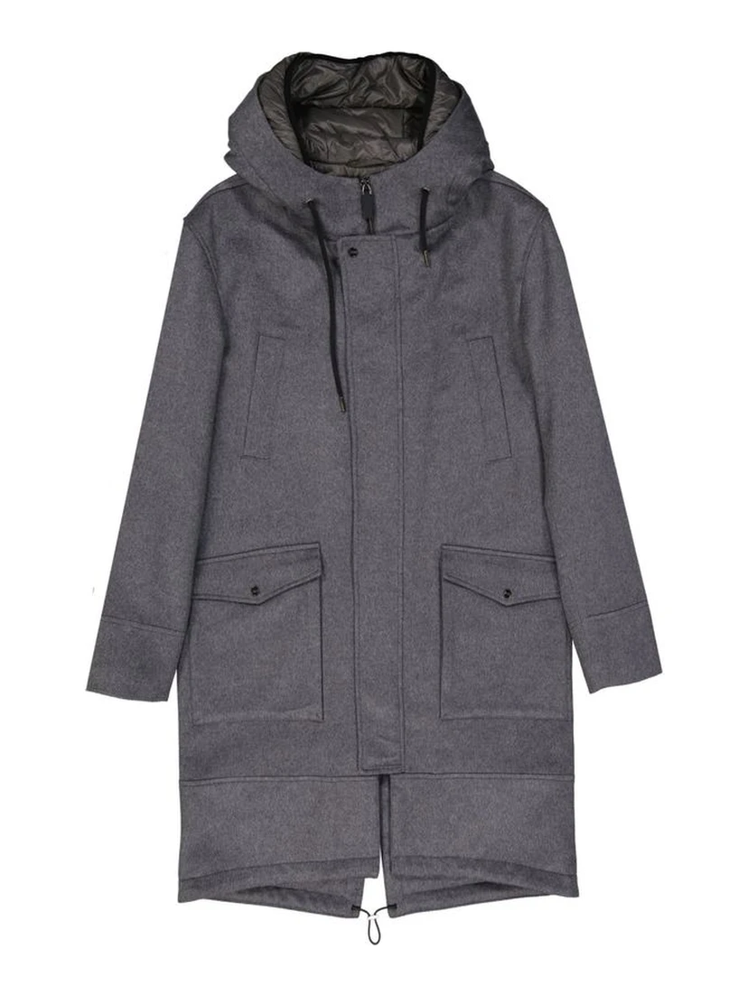Gray Cashmere Coat