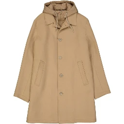 Brown Polyamide Coat