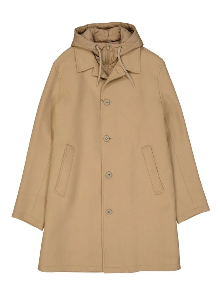 Brown Polyamide Coat