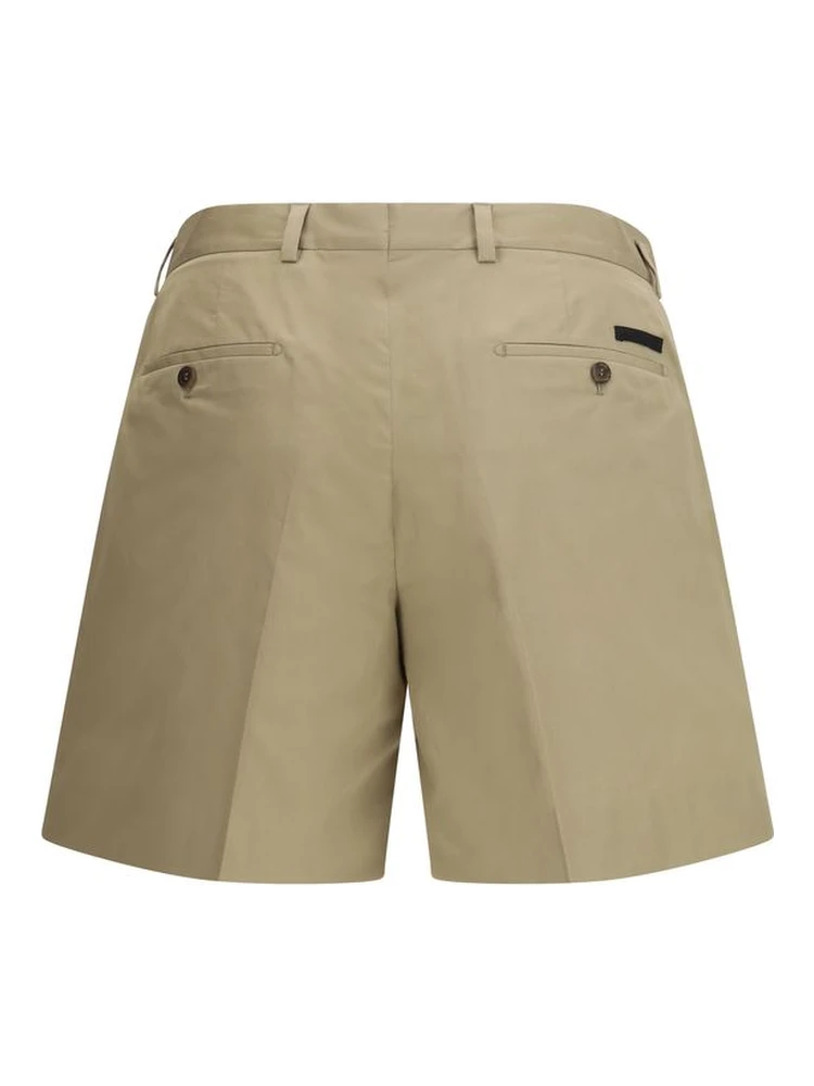 Beige Cotton Shorts alternative