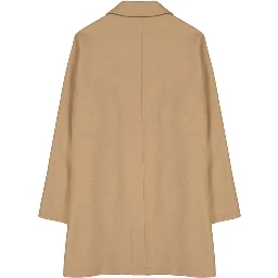 Brown Polyamide Coat