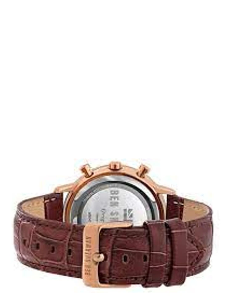 Brown Leather Dress Watch alternative