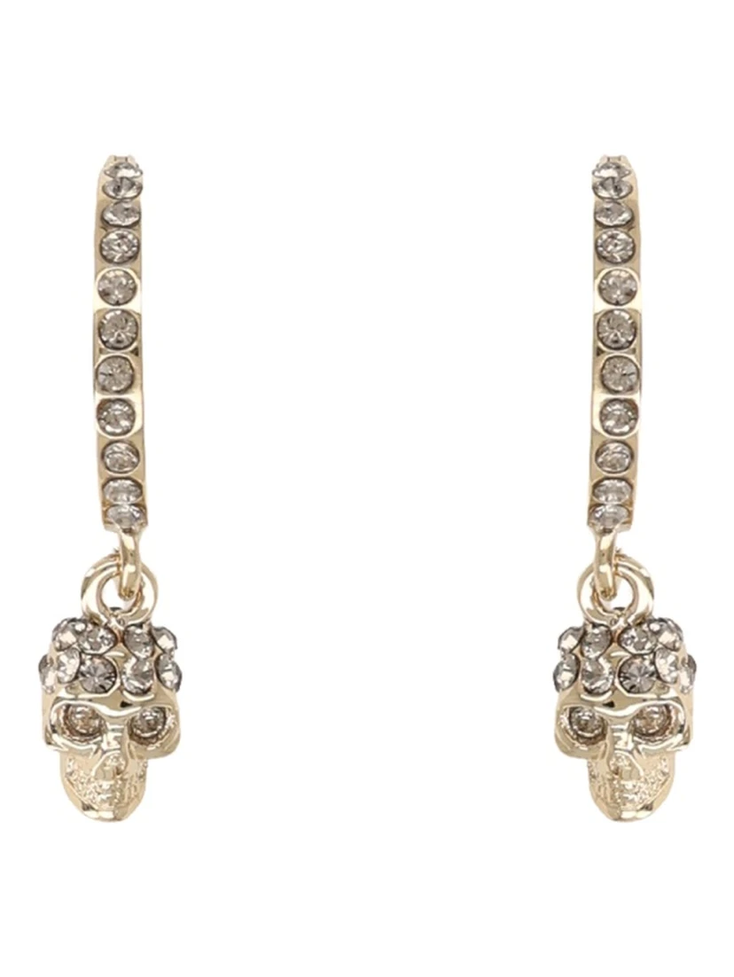 ORECCHINI A CERCHIO "SKULL"