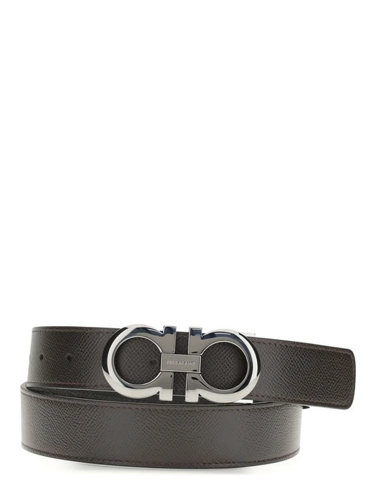 Brown Calf Leather Bos Taurus Belt