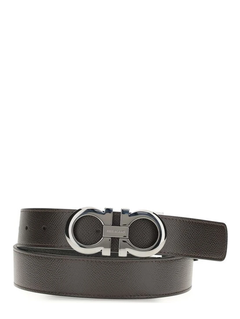 Brown Calf Leather Bos Taurus Belt