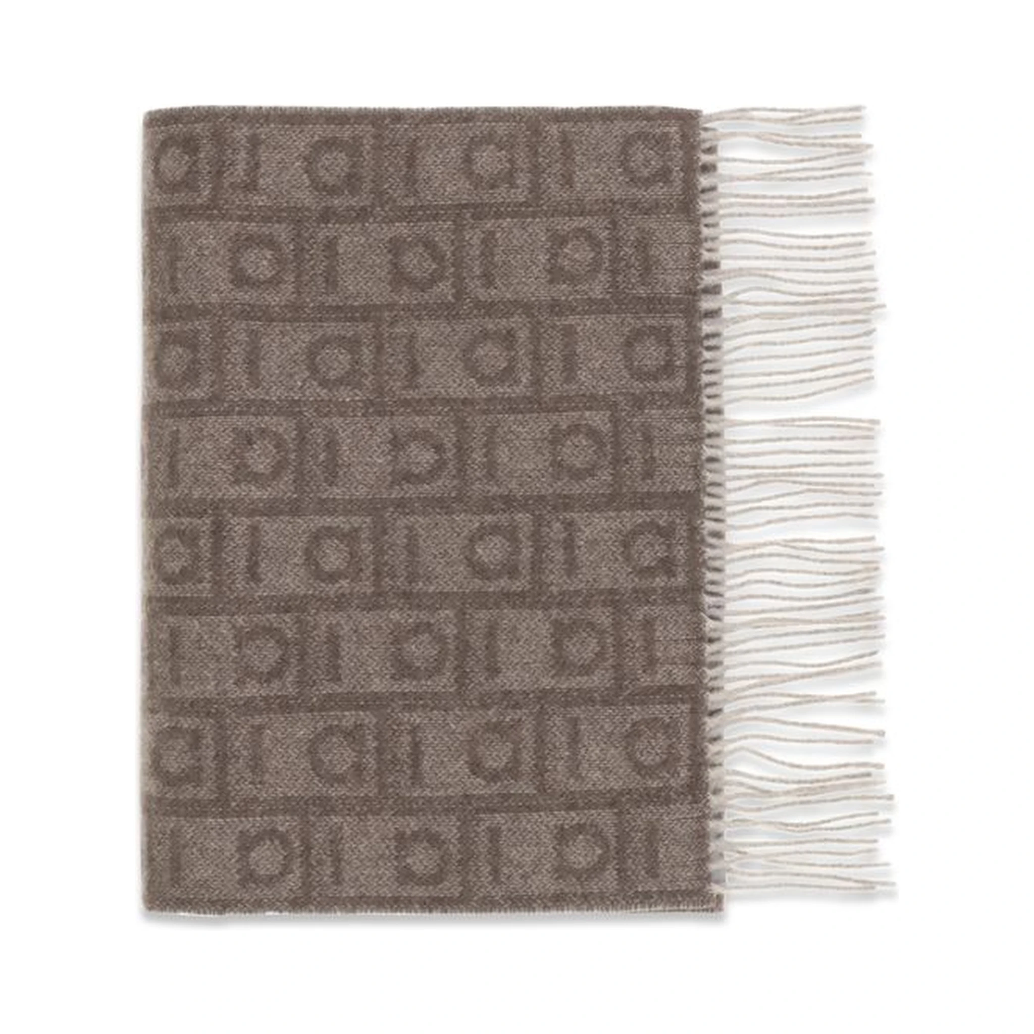 Brown Cashmere Scarf