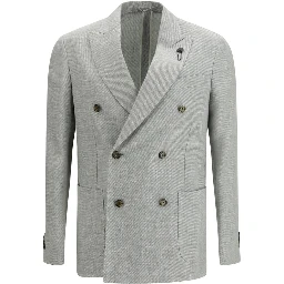 Bicolor Wool Blazer