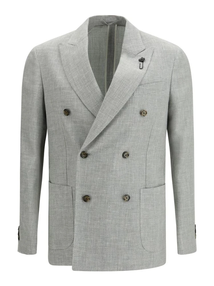 Bicolor Wool Blazer