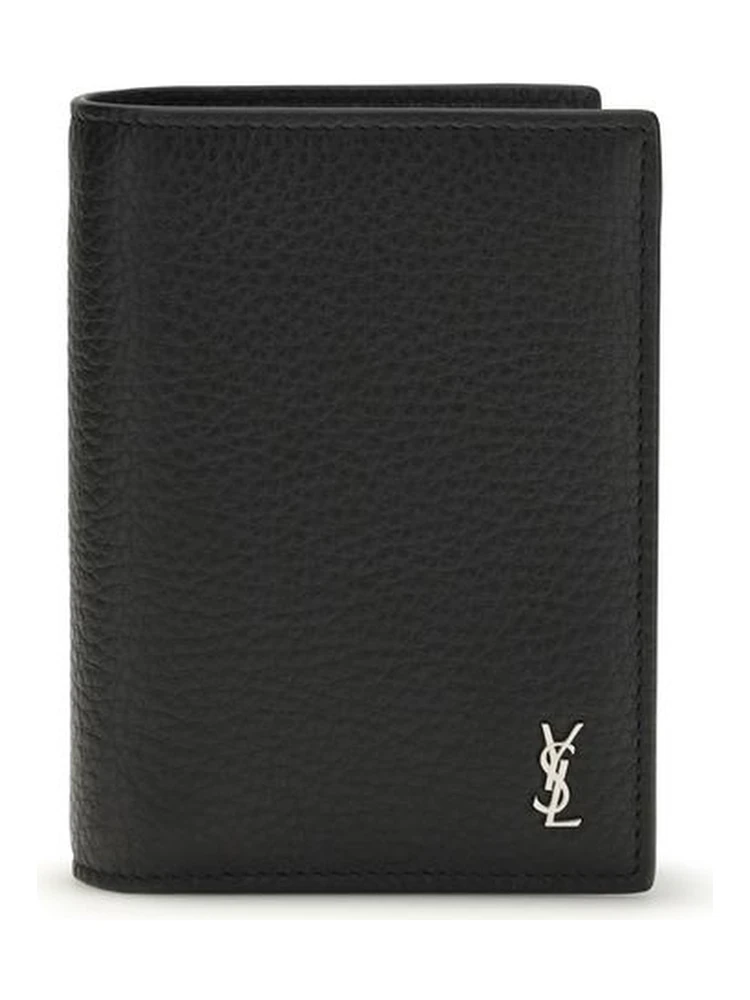 Black Calf Leather Bos Taurus Wallet